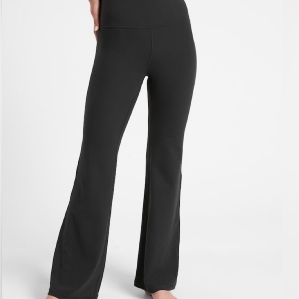 Athleta Charcoal Flare Pants